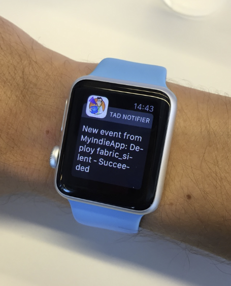 Getting notified after lane finishes